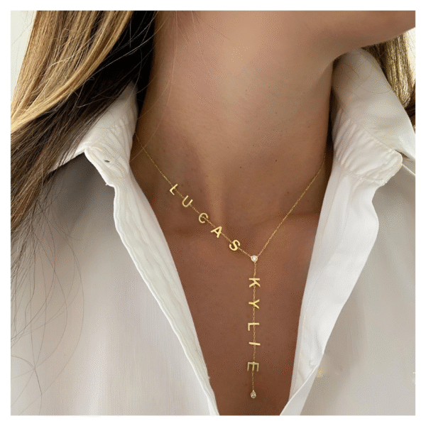 ✨ | قلادة بإسمين